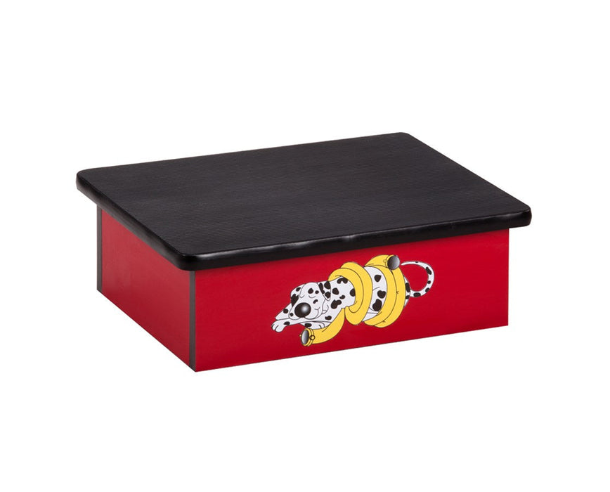 Pediatric Laminate Step Stool Dalmatian Graphics