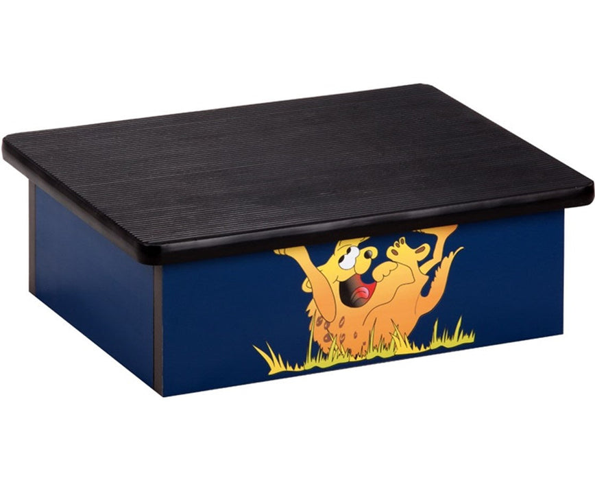 Pediatric Laminate Step Stool Hyena Graphics