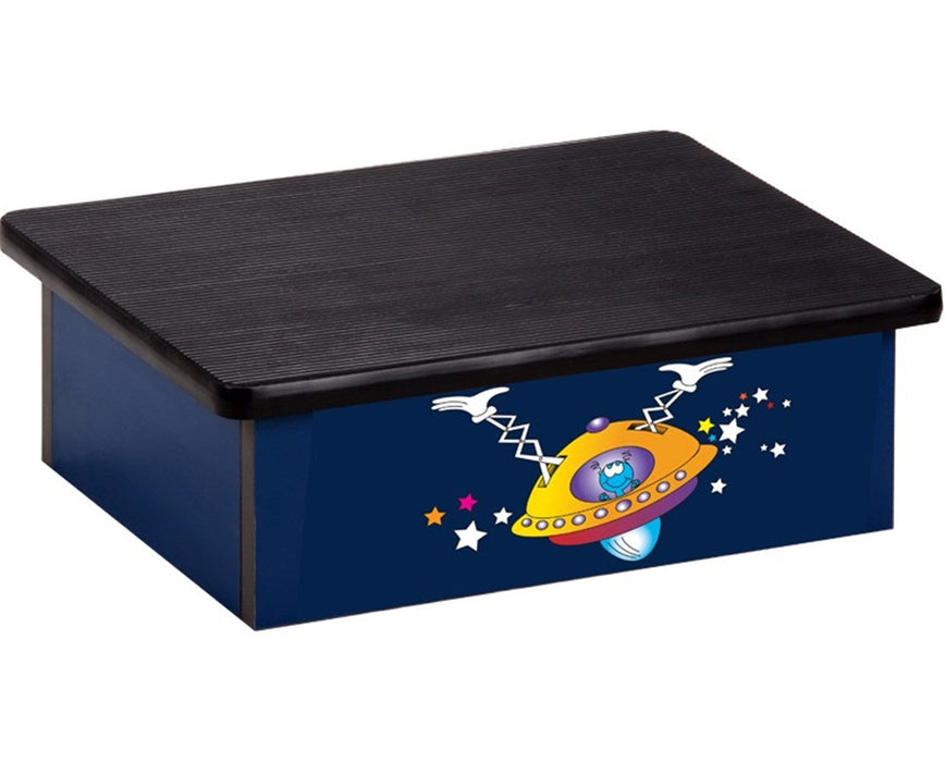 Pediatric Laminate Step Stool Space Place Alien