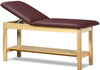 Classic Treatment Table w/ Adjustable Back & Shelf. 78