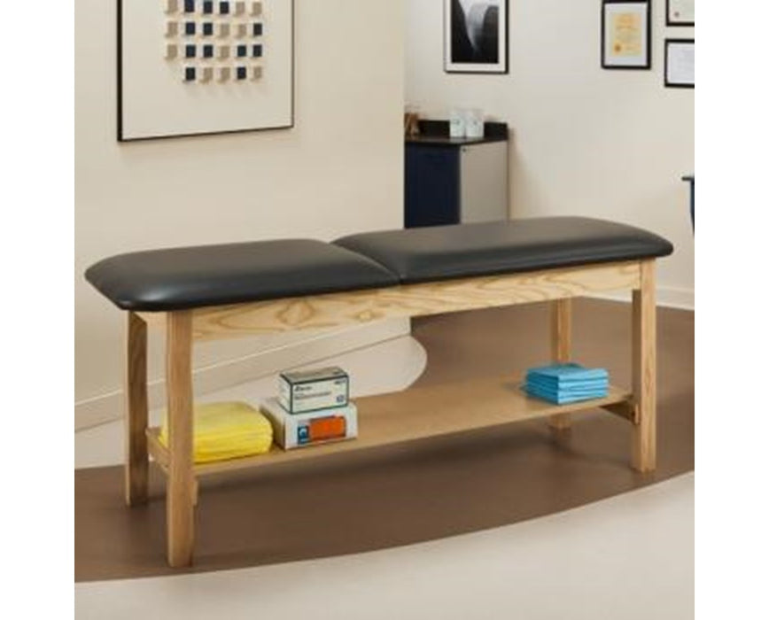 ETA Classic Treatment Table w/ Shelf & Adjustable Back. 27"W