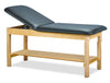 Classic Treatment Table w/ Adjustable Back & Shelf. 78