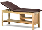 ETA Classic Treatment Table w/ Shelving & Adjustable Back