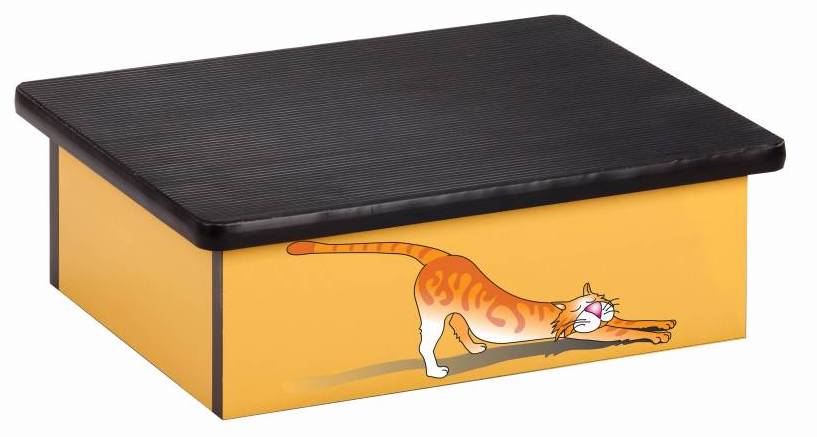 Pediatric Laminate Step Stool Cat