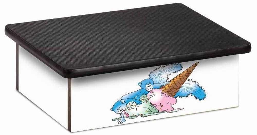 Pediatric Laminate Step Stool. Ice Cream