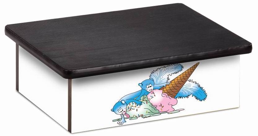 Pediatric Laminate Step Stool Ice Cream