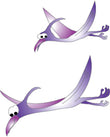 Wall Sticker - Pterodactyls Complete Coordinating Graphics