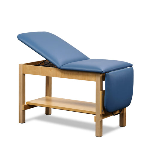 Space Saver Classic Exam Table w/ 3-Section Top (Adjustable Back, Shelf & Drop Section)