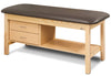 Classic Treatment Table w/ Drawers, Shelf & Flat Top. 400 lbs Capacity. 78