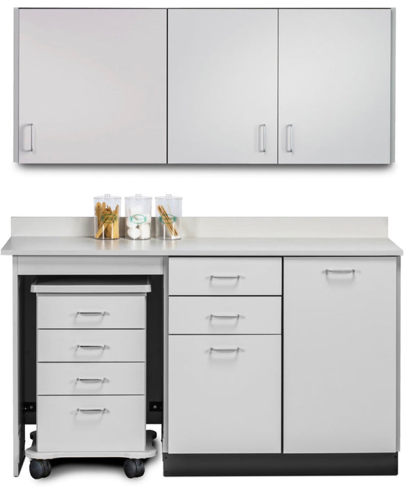 Wall & Base Cabinet Package (36"-72"W). Classic