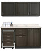 Wall & Base Cabinet Package w/ Mobile Cart-Mate on Left. 66