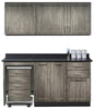 Wall & Base Cabinet Package w/ Mobile Cart-Mate on Left. 66