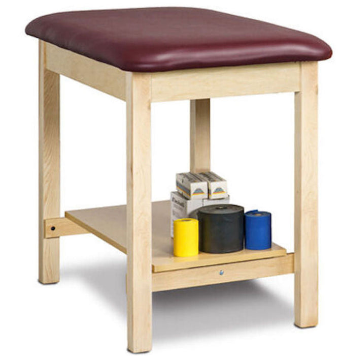 Sports Classic Taping Treatment Table w/ Bottom Shelf. 27"W