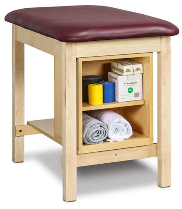 Sports Classic Taping Treatment Table w/ End Shelf. 30"W