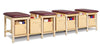 Sports Classic 5-Seat Taping Treatment Station w/ Open Shelf, Door & Drawer Storage