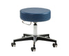 5-Leg Black Accented Aluminum Base Stool