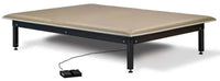 Bariatric Power Hi-Lo Mat Table w/ Flat Top, for Physical Therapy