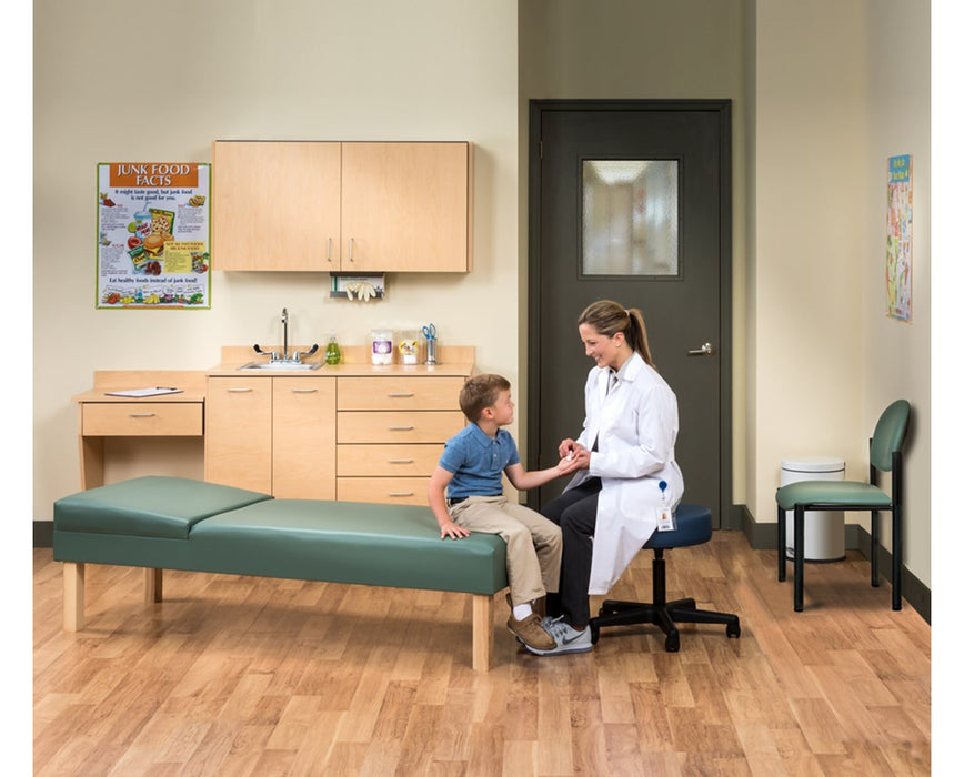 School Clinic Exam Room Furniture Package [Table, Cabinets & More - Ready Room]