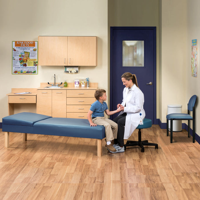 School Clinic Exam Room Furniture Package [Table, Cabinets & More - Ready Room]