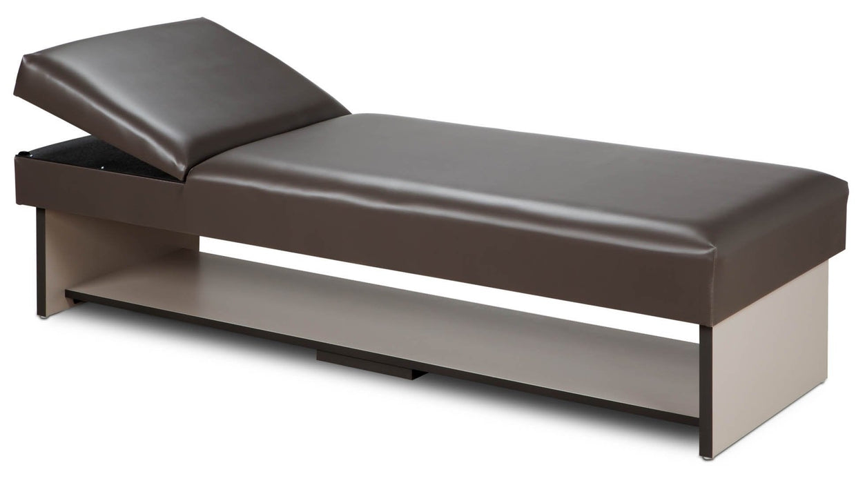 Panel Leg Recovery Couch w/ Shelf [Adjustable Headrest Option]