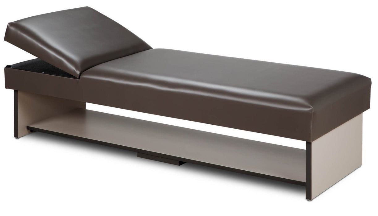 Panel Leg Recovery Couch w/ Shelf & Adjustable Pillow Wedge