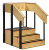 Short Height Corner Staircase. 36