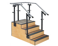 Adjustable One-Sided Staircase for Physical Therapy