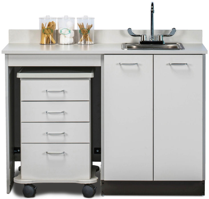 48"W Base Cabinet w/ Mobile Cart-Mate
