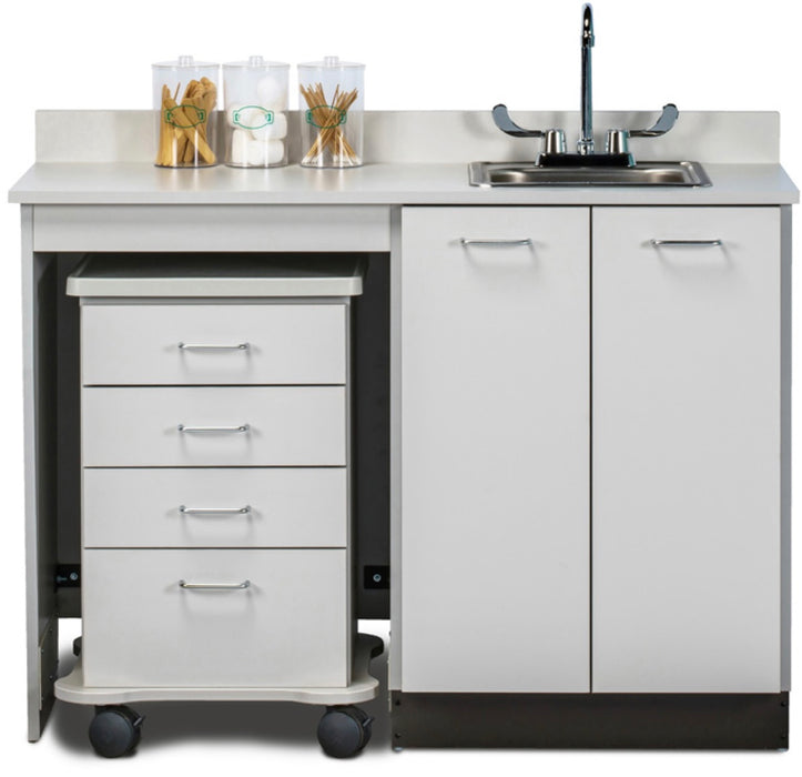 48"W Base Cabinet w/ Mobile Cart-Mate