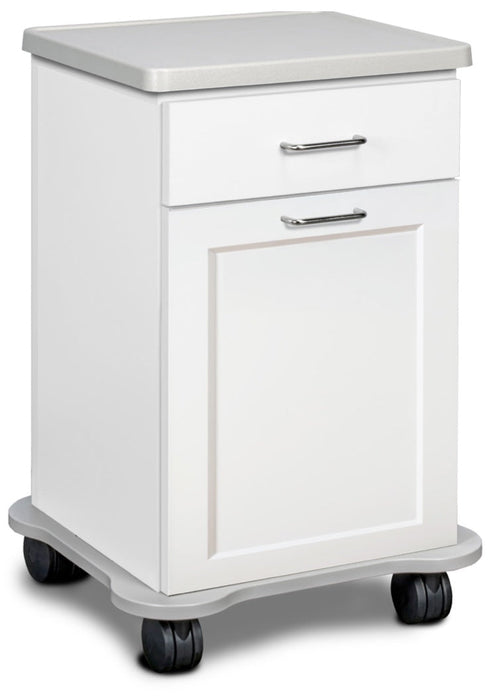 Cart-Mate Mobile Cart w/ 1 Drawer, 1 Door [Fashion Finish]