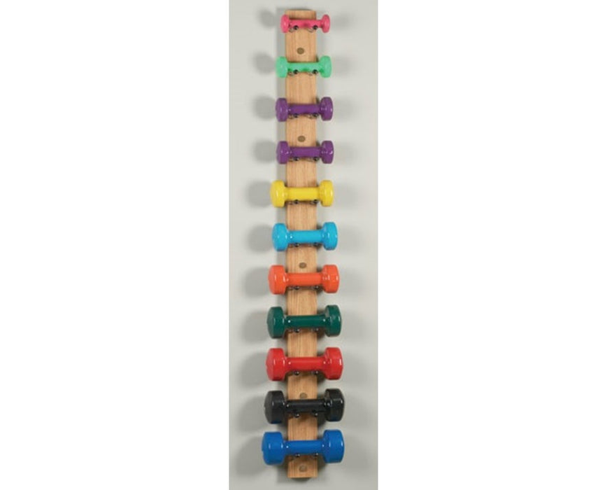 Wall Mounted Dumbbell Strip
