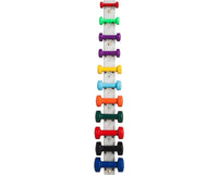 Wall Mounted Dumbbell Strip. Gray for Physical Therapy