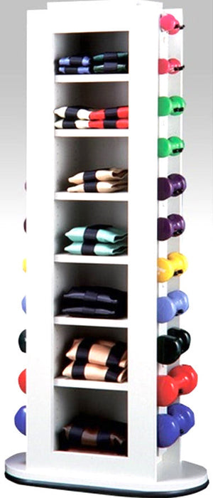 Weight Storage Slim Vanguard Kiosk for Physical Therapy