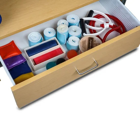 Therapy Storage Cabinet, Open Access w/ 1 Drawer