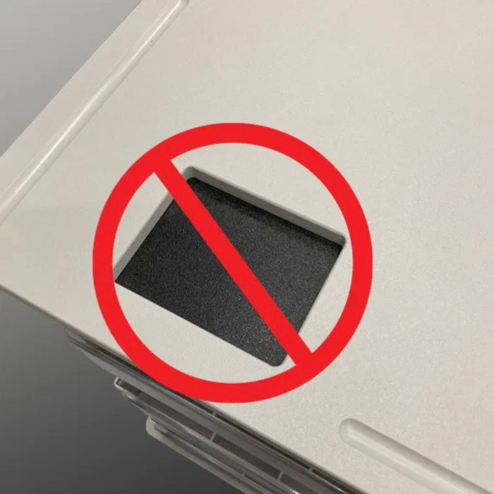 Exclude 4" x 5" Top Cutout (For ProVision Cart)