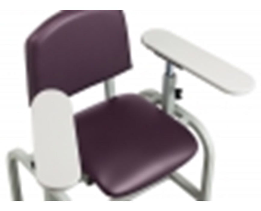 Power Extra-Wide Blood Drawing Chair with Padded Arms