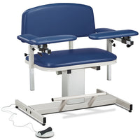 Power Extra-Wide Blood Drawing Chair with Padded Arms
