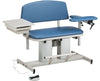 Power Bariatric Blood Drawing Chair with Padded Arms - Drawer Included