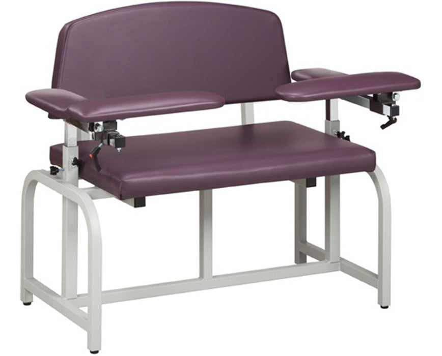 Bariatric Blood Drawing Chair with Padded Flip Arms