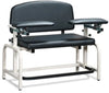 Bariatric Blood Drawing Chair with Padded Flip Arms