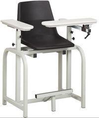Extra Tall Clean Blood Drawing Chair w/ Flip Arm [Drawer Option]
