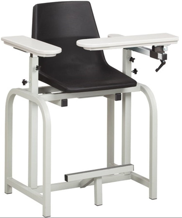 Standard Extra Tall Clean Blood Drawing Chair with Flip Arm