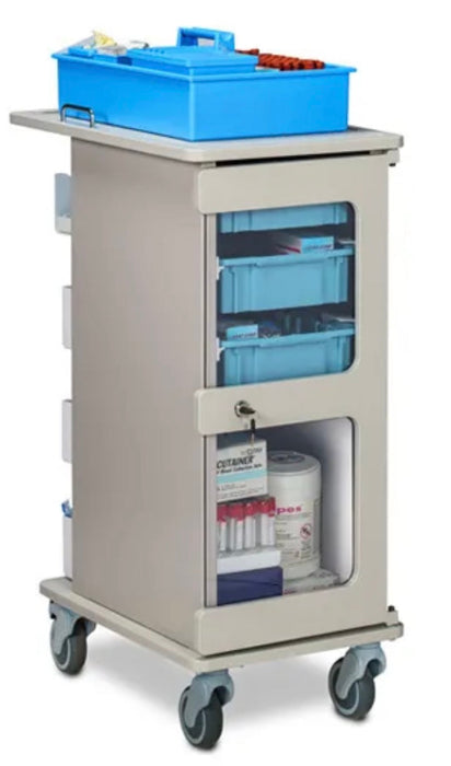 ProVisions Slimline Cart w/ 3 Drawer Bins. Point Of Care