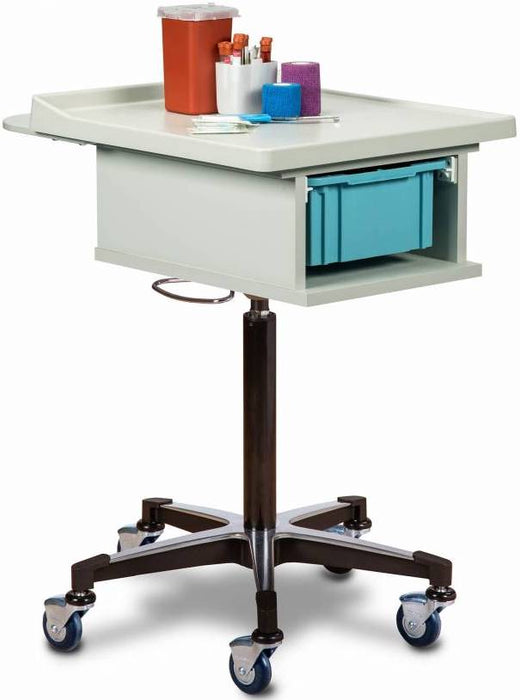 One Bin Phlebotomy Cart