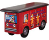 Pediatric Cabinet Treatment Table w/ Flat Top. Engine K-9 Truck, Dalmatian Firefighters