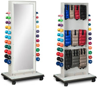 Merit Weight Rack Combo w/ Mirror & Cuff Weight