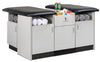 Sports Cabinet 2-Seat Taping Treatment Station. 48