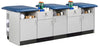 Sports Cabinet 3-Seat Taping Treatment Station. 36