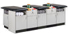 Sports Cabinet 3-Seat Taping Treatment Station. 48