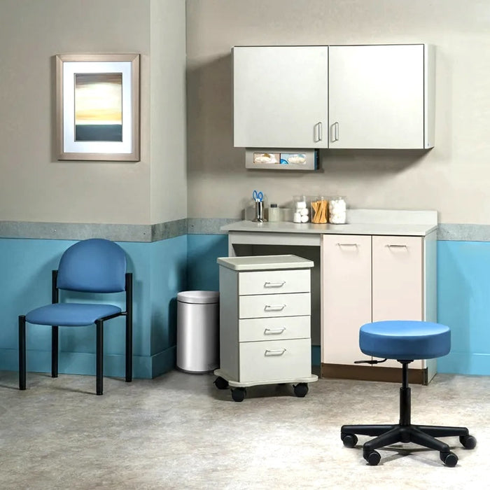 Furniture Package: Includes Wall & Base Cabinet w/ Mobile Cart-Mate on Left. 48"W. Ready Room My Way